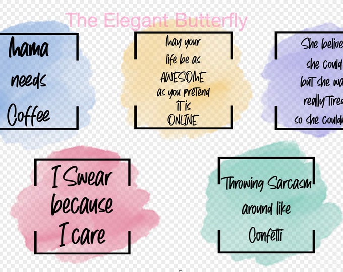 Funny Sarcastic Sublimation Bundle | Sassy Sublimation | Funny Sarcastic Quote | Sublimation PNG | Mom Life Shirt