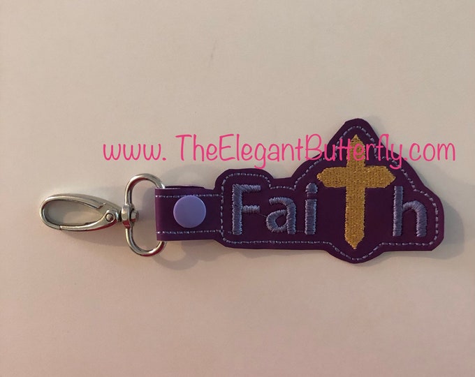 Spiritual Snap Tab Embroidery Designs - Faith-Inspired Digital Files for Crafting and Personalization
