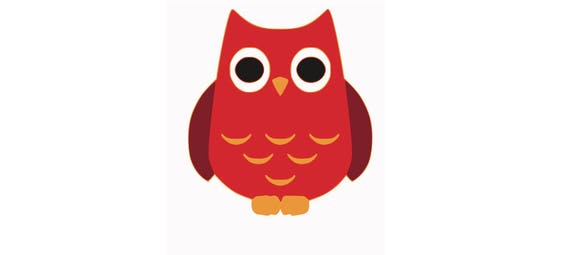 Download Free Red Owl Svg Filesvgsvg Owl Designsowl Svg Etsy SVG Cut Files
