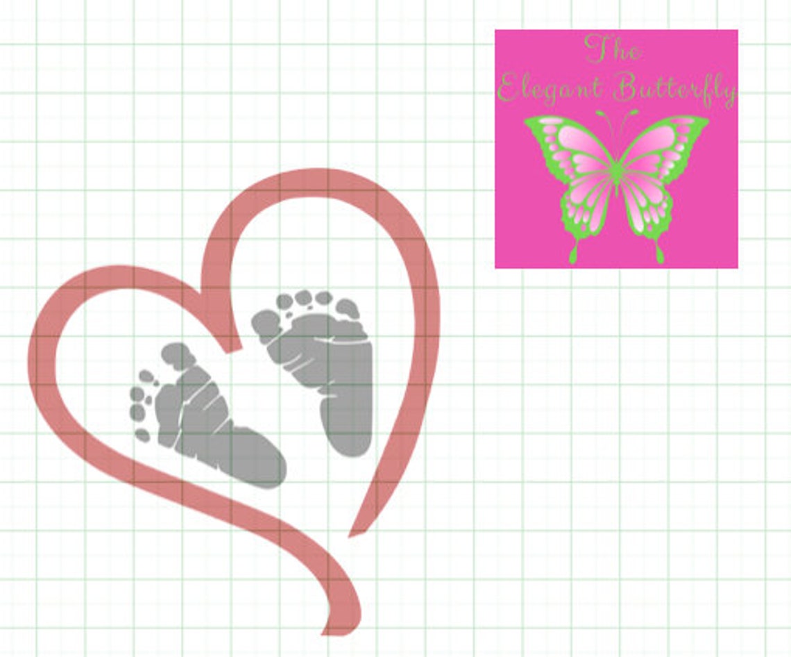 Free Free 234 Baby Footprint Heart Svg SVG PNG EPS DXF File