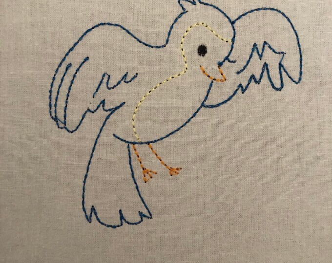Embroidery Design of Spring Time Sketches 5 Different Designs