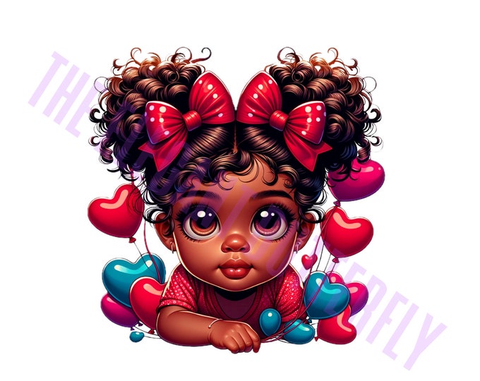 Dream Girl Valentine's Sublimation for Children Shirts/png file
