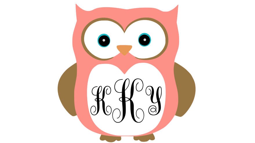 Download Monogram Owl svg,dxf,eps,png,jpg,and pdf files,Monogram Frames,Monogram,Owl svg Designs,Owl svg ...