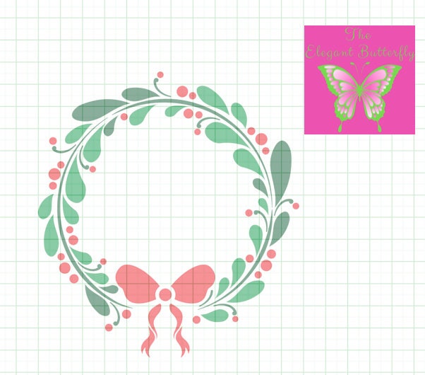 Download Christmas Wreath Svg Dxf Png Eps Jpg And Pdf Files Christmas Svg File Wreath Svg Downloads Holiday Wreath Svg File 3D SVG Files Ideas | SVG, Paper Crafts, SVG File