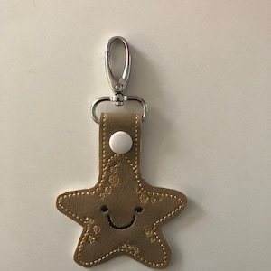 Starfish  Snap Tab Embroidery Files