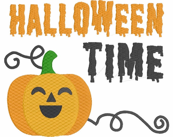 Halloween Embroidery/Embroidery Design of Happy Halloween