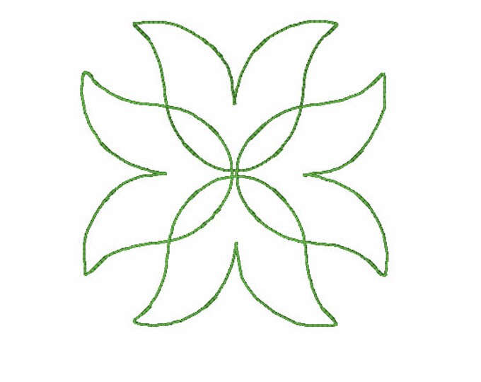 Tulip Quilt Embroidery Design
