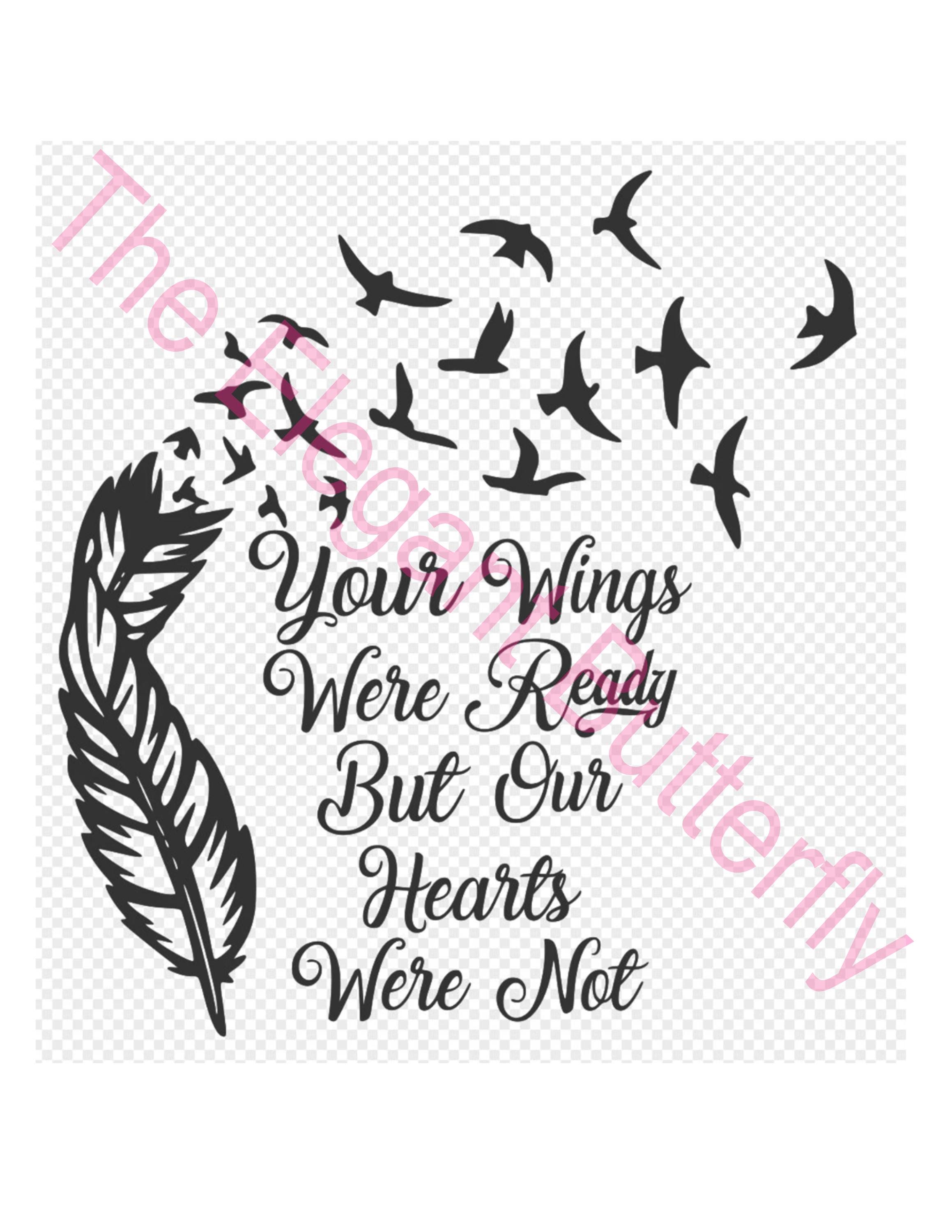 Acquista Your Wings Erano Pronti Il mio Cuore Era Not Cremazione Ceneri Gioielli