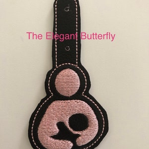 Breastfeeding Snap Tab Embroidery File