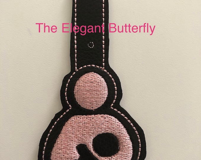 Breastfeeding Snap Tab Embroidery File