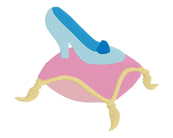 Embroidery Design of Prince Shoe