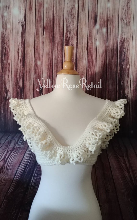 Ruffled Halter Top