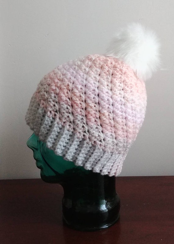 Pastel Women's Hat with Pom