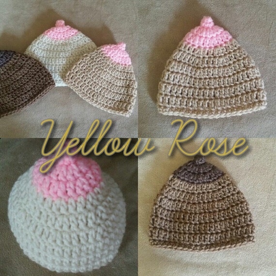 Pro-Breastfeeding Hat Boob Hat