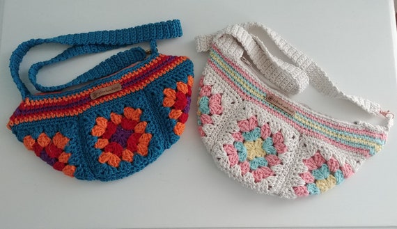 Crochet Bum Bags Fanny Pack Crossbody Bag
