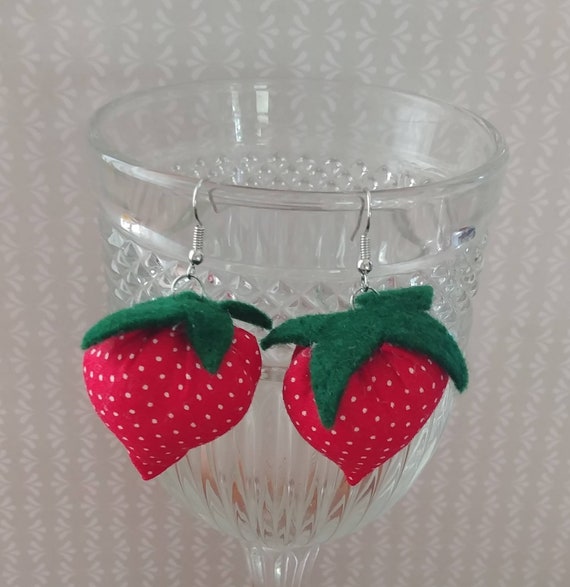 Strawberry Earrings