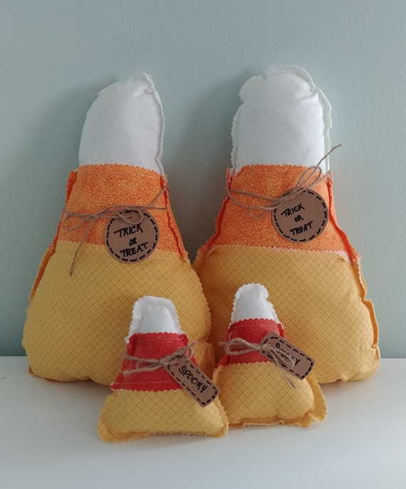 Candy Corn Stuffies Choose from large or small.