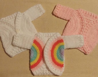 Newborn Baby Sweater, 3 to Choose From