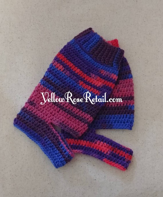 Berry Striped Yoga Socks