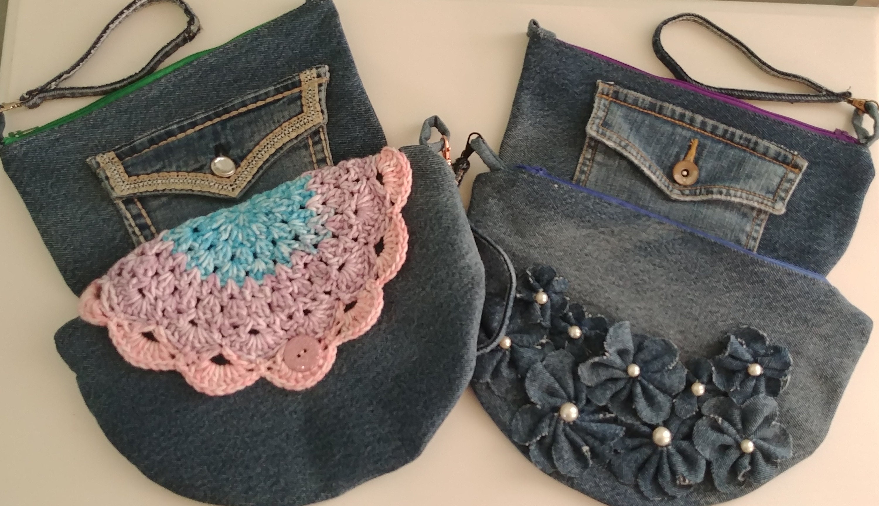 Jean Queen: How to Transform Old Jeans Into a Denim Clutch in About an Hour  - Paper and Stitch