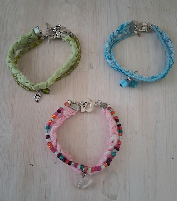 Braided and Beaded Bracelets