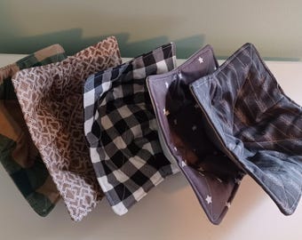 Bowl Cozies Set of 2 Bowl Holders Hot Pads