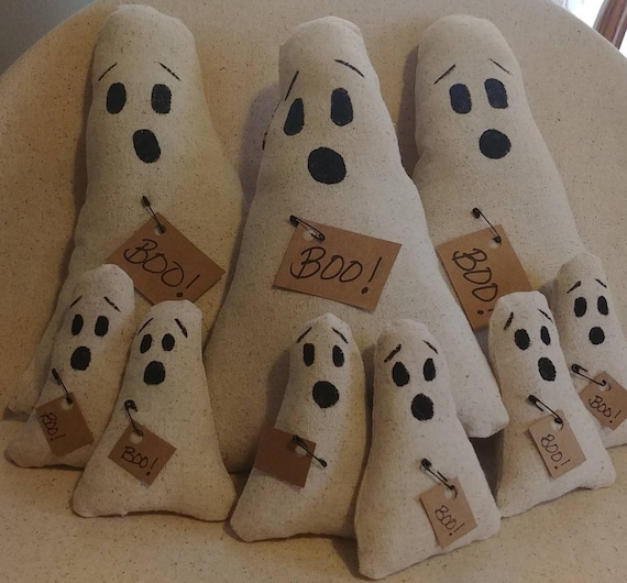 Halloween Ghost Stuffies, Halloween Decor