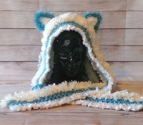 Snow Kitten Hood