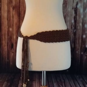 Cotton Crochet Belt