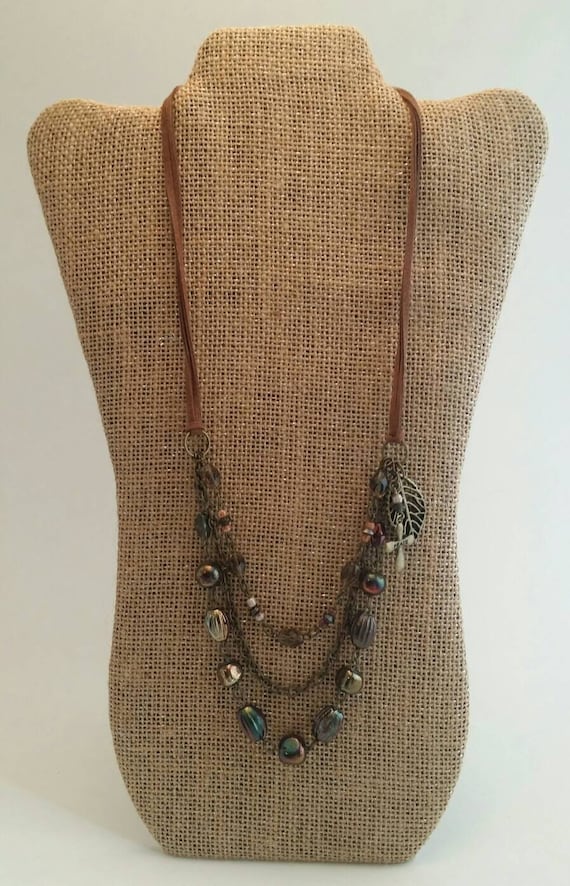 Autumn Winds Beaded Necklace