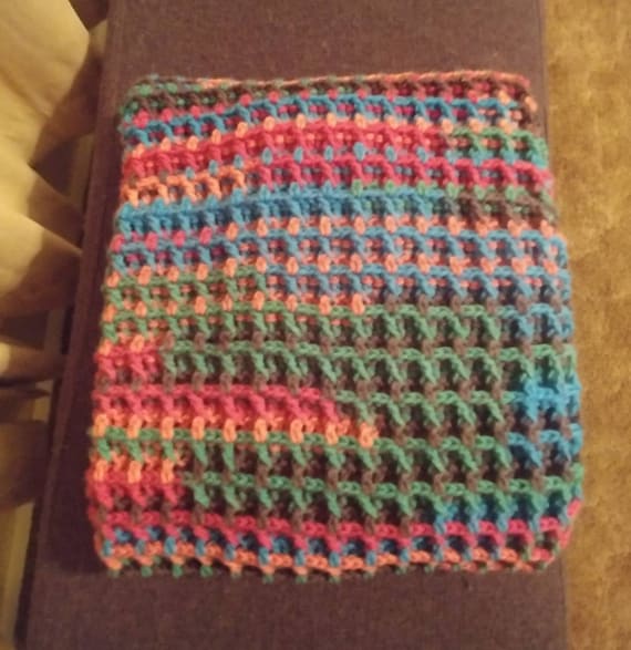 Waffle Stitch Throw