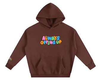 Always Opting Up | Broadway Theater Merch | Oversized Sweatshirt