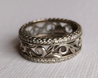 Solid silver ring from Finland, 925 OTI