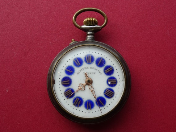 Old pocket watch / parts or rebuild, Roskopf germa