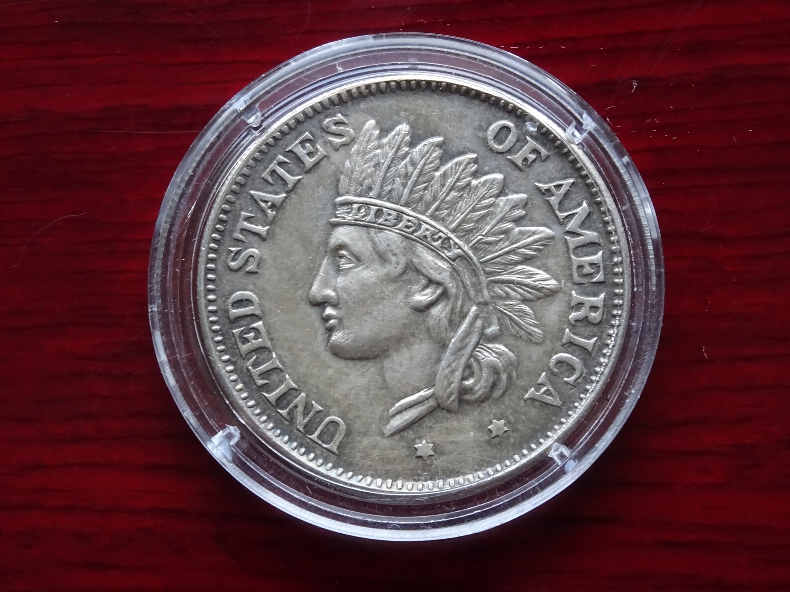 1851 American dollar COPY 1 dollar coin indian head Etsy