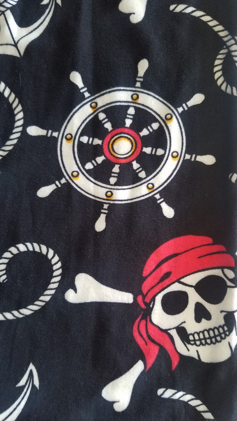 Pirate Leggings Skull and Crossbones One Size and Plus Size Gasparilla Tampa Bay Party Halloween