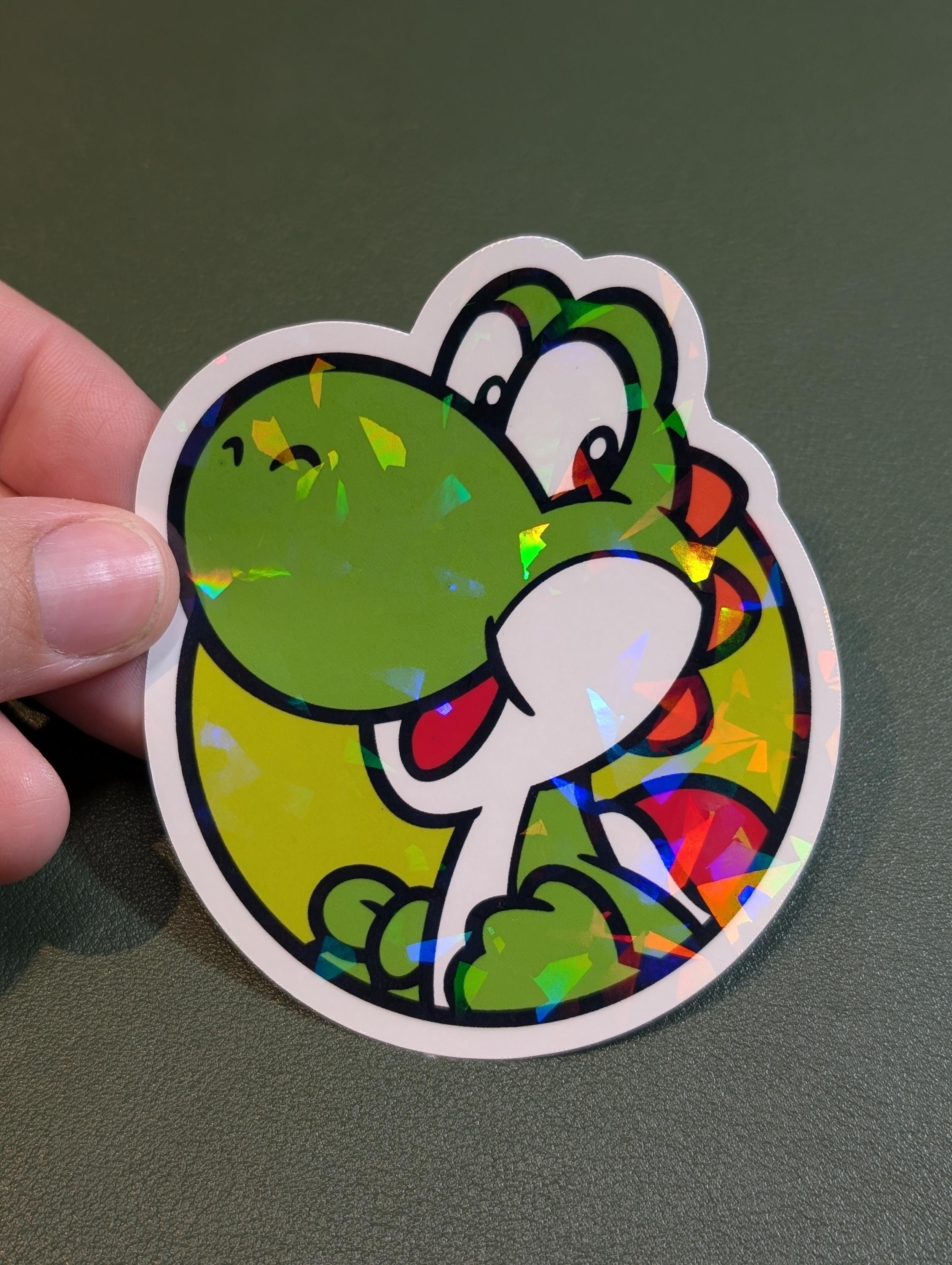 虹色ヨッシーステッカー - Etsy 日本