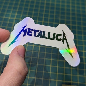 Waterproof Metallica Sticker Pack (3) Metallica Logo, Metallica Scary ...