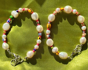 Reworked pearl pop bracelet