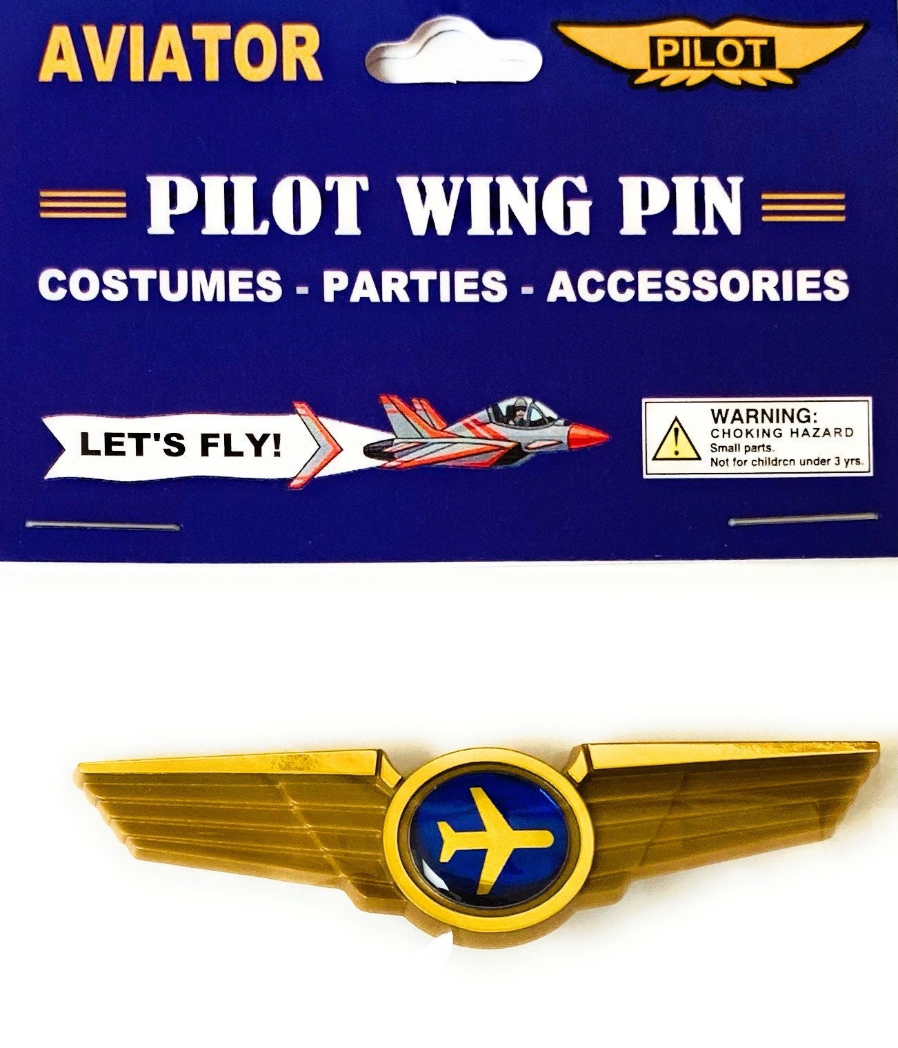 Flying Badge Aviator Wings Costume Accessory Flying Badge Aviator Wings Costume Accessory