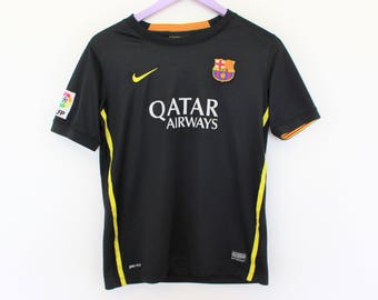 FC BARCELONA Team Football Shirt  JUNGMAN  Football Soccer Shirt  Shirt Gift for Football Fun Gift  for Him Size  8- 11 years