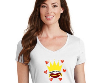 Mother or Father's Day Ladies V-Neck or Long Sleeve