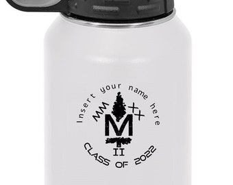 Personalized Graduation Water Bottle