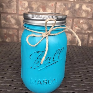 mason jar bank, painted mason jar, glass jar bank, swear jar, piggy bank, savings bank, vacation fund, tooth fairy money, coin jar