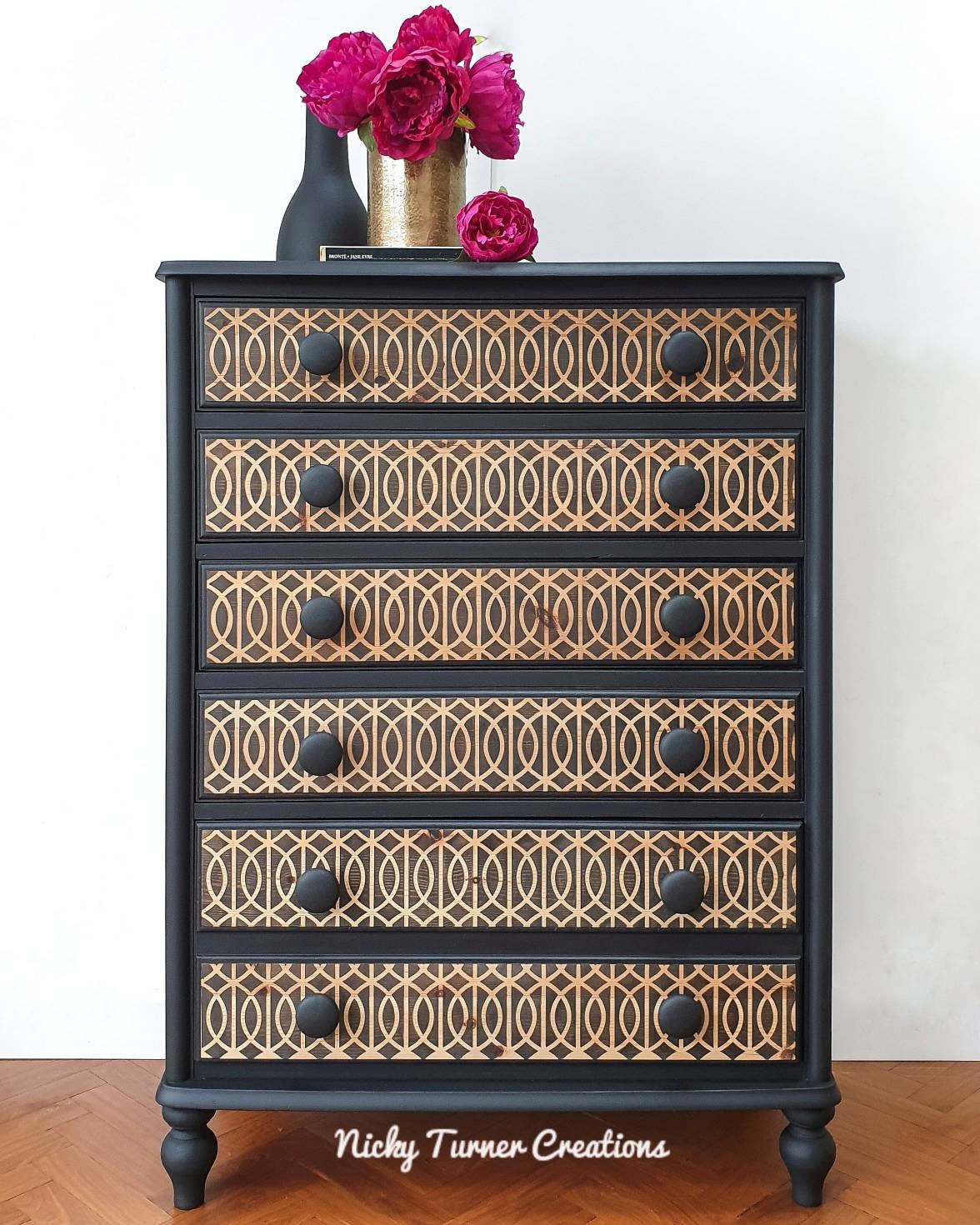Oversized black dresser deals