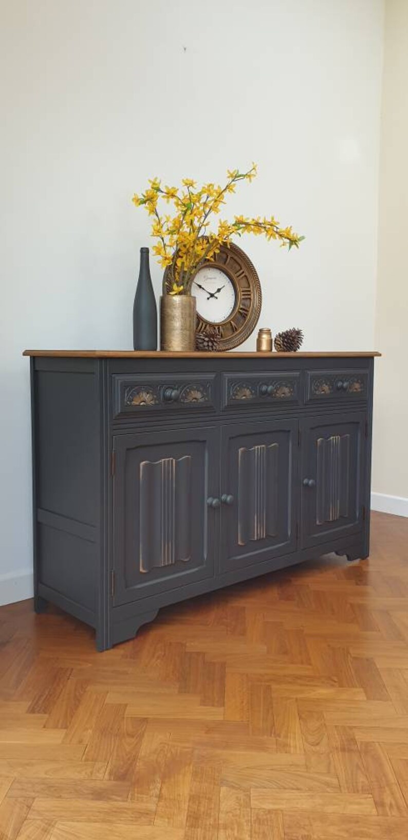 SOLD SOLDPainted Sideboard Old Charm Painted Dresser Etsy