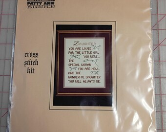 Patty Ann Creations Daughter (403) Counted Cross Stitch Kit