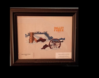 KIT of Valley Forge In Winter  in counted cross stitch