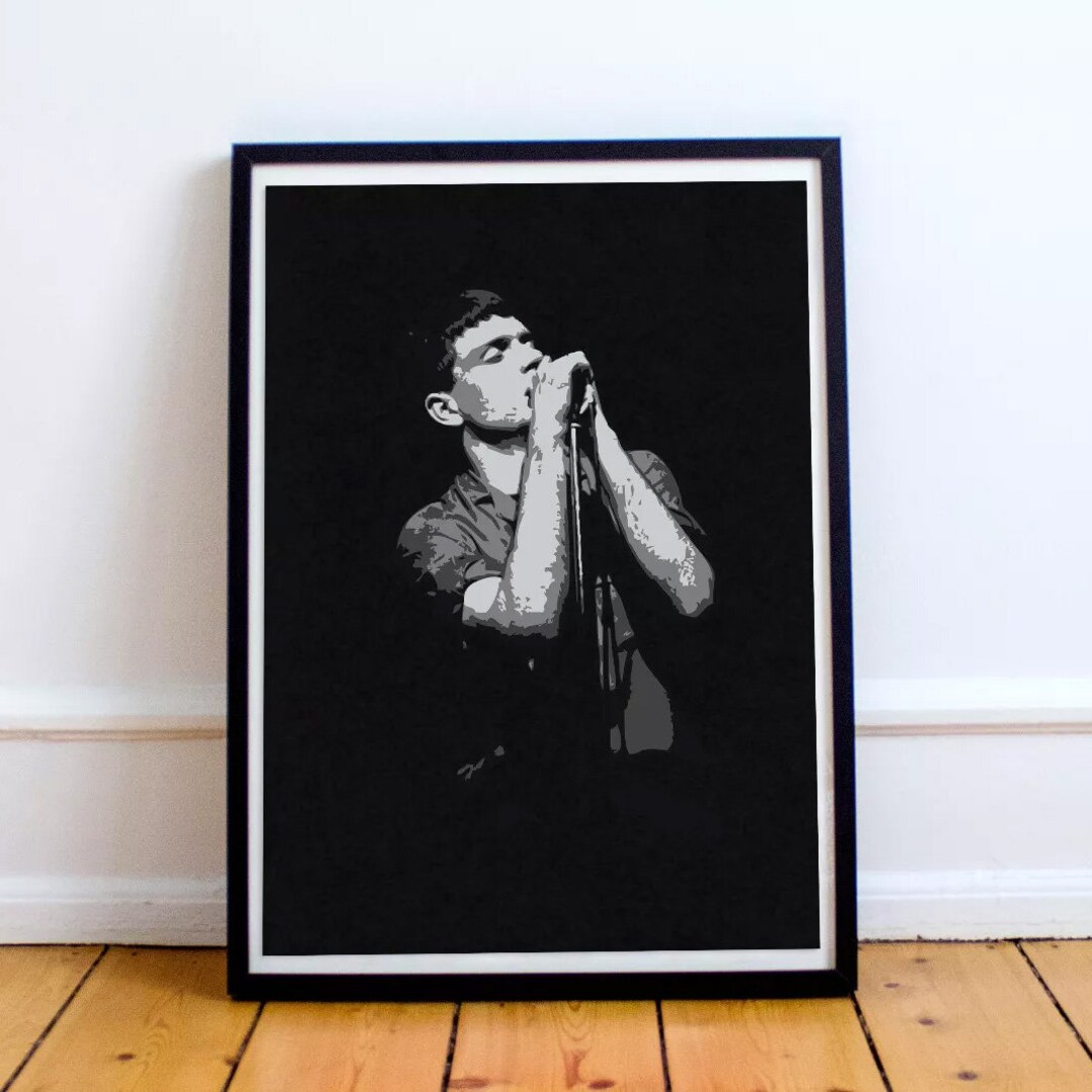 IAN CURTIS - Joy Division - Print on Satin Photo Paper - Unframed ...