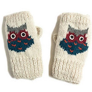 Owl Motif Handwarmer image 1